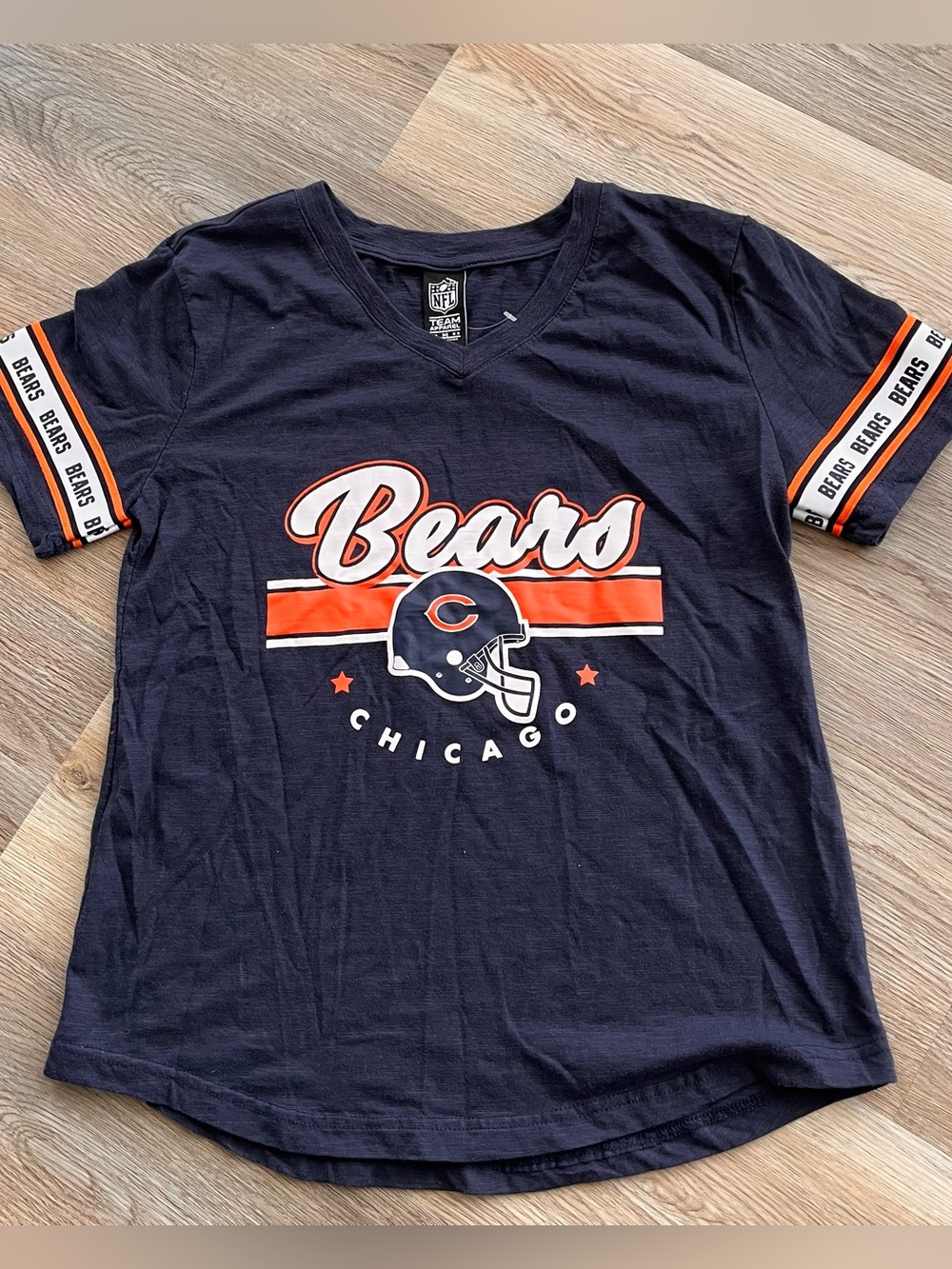 NFL Apparel - Chicago Bears Navy Short Sleeve Graphic Tee